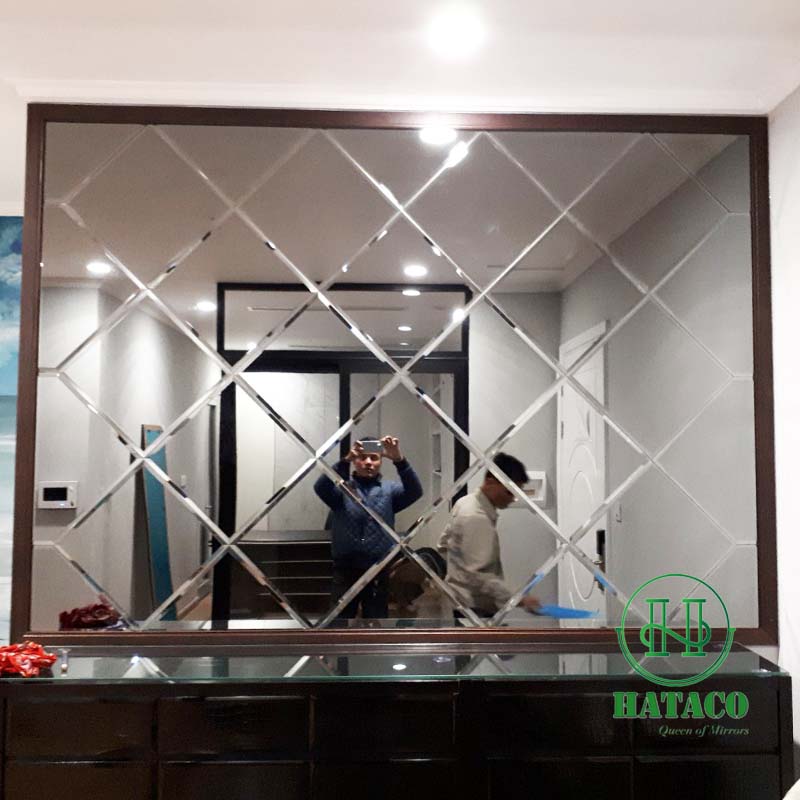 gương ghép trang trí